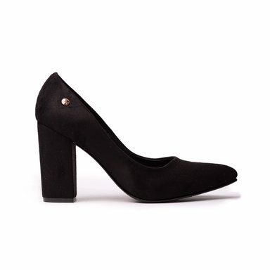 TACOS MUJER NÉBULA NEGRO PIREO STILETTOS - 1