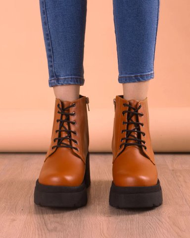 BOTAS MUJER NÉBULA CAFÉ OTSU - 5