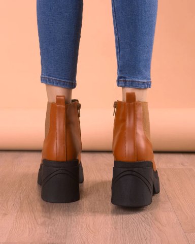 BOTAS MUJER NÉBULA CAFÉ OTSU - 6