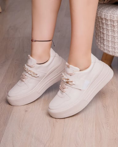ZAPATILLAS HELSINKI - NÉBULA - BEIGE - 4