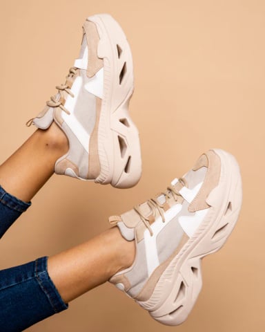 ZAPATILLA GIA - NÉBULA - BEIGE - 4