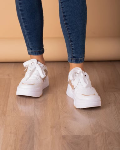 ZAPATILLA TROYES - NÉBULA BEIGE - 5