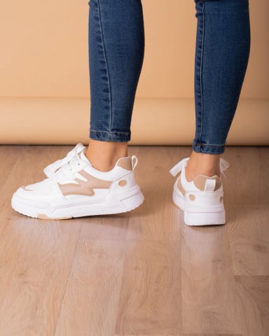 ZAPATILLA TROYES - NÉBULA BEIGE - 6