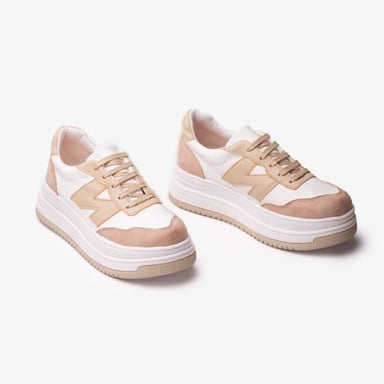 ZAPATILLA ZAMBIA - BEIGE - 3
