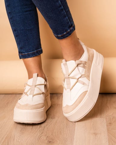 ZAPATILLA RUMANIA - BEIGE - 5