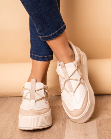 ZAPATILLA RUMANIA - BEIGE - 6