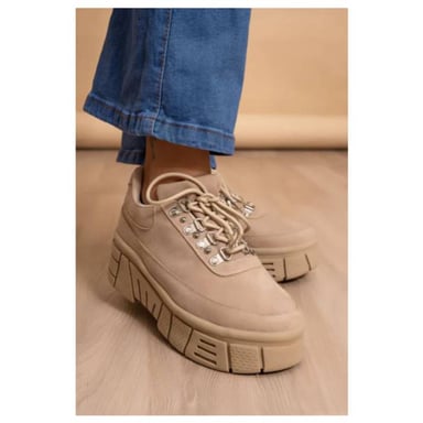 ZAPATILLA ANTILLA - NÉBULA - BEIGE - 5