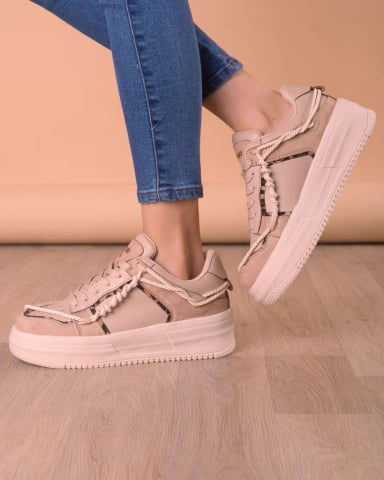ZAPATILLA LIZ - NÉBULA - BEIGE - 4