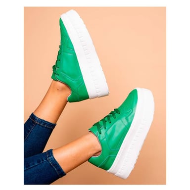 ZAPATILLA BENETTON - VERDE - 5