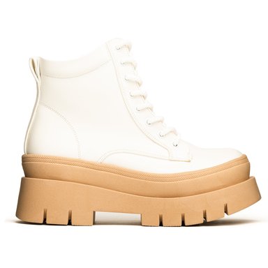 BOTAS MUJER NÉBULA BLANCO PLAKYT - 1