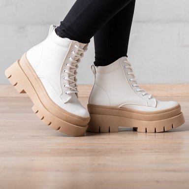 BOTAS MUJER NÉBULA BLANCO PLAKYT - 4