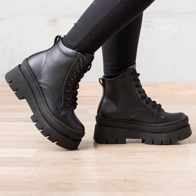 BOTAS MUJER NÉBULA NEGRO PLAKYT - 5