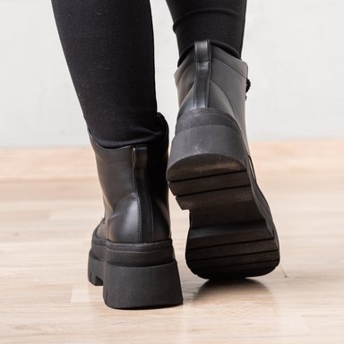 BOTAS MUJER NÉBULA NEGRO PLAKYT - 6
