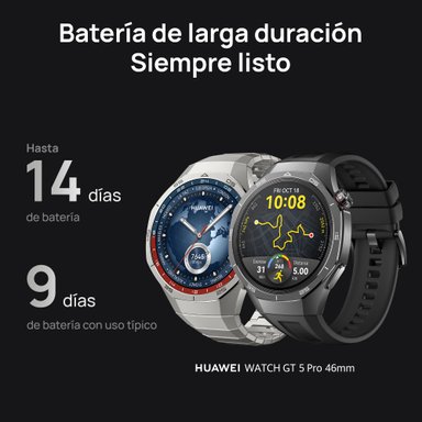 SMARTWATCH HUAWEI NEGRO MATE WATCH GT 5 PRO 46MM - 4