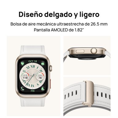 SMARTWATCH HUAWEI BLANCO WATCH D2 MONITOREO PRESIÓN ARTERIAL - 4