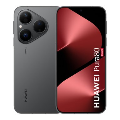 CELULAR HUAWEI PURA 80 12+256GB DUAL SIM - NEGRO | CÁMARA ULTRA CHROMA