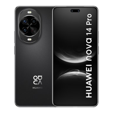 CELULAR HUAWEI NOVA 14 PRO 12GB+512GB DUAL SIM NEGRO | SUPERCHARGE 100W, RETOQUES IA