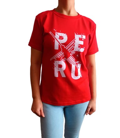 POLO MUJER DISEÑO LINEAS DE NAZCA