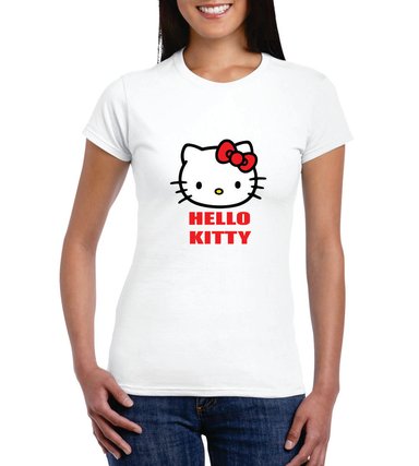 POLO MUJER DISEÑO KITTY