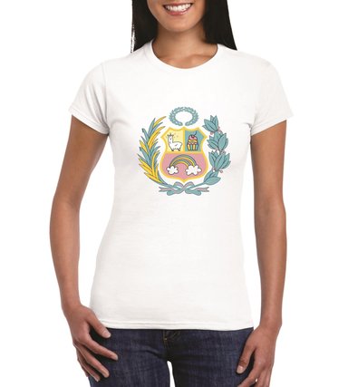 POLO MUJER DISEÑO ESCUDO DULCE