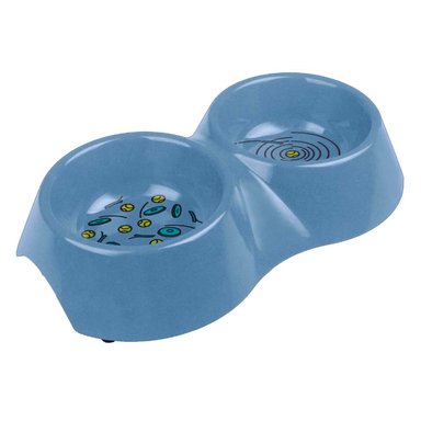 PLATO PERRO ECOWARE TAMAÑO GRANDE ECOWARE DOBLE PATAS SILICONA ANTIDESLIZANTES TAMAÑO GRANDE 907 G VAN NESS