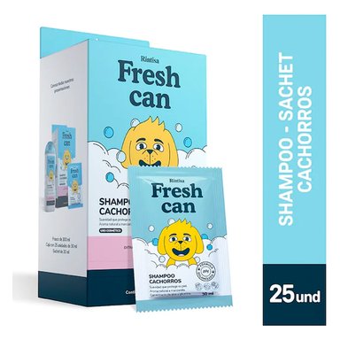SHAMPOO PERRO Y GATO FRESHCAN CACHORROS FRESH CAN 25UN