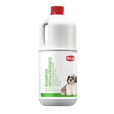 SHAMPOO PERRO Y GATO IBASA HIPOALERGENICO PIELES SENSIBLES 1L