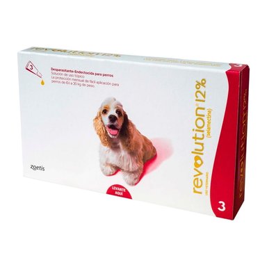 ANTIPULGAS PERRO ZOETIS 0.2 ML PIPETA 10.1-20KG 1 REVOLUTION REVOLUTION 3 UNIDADES