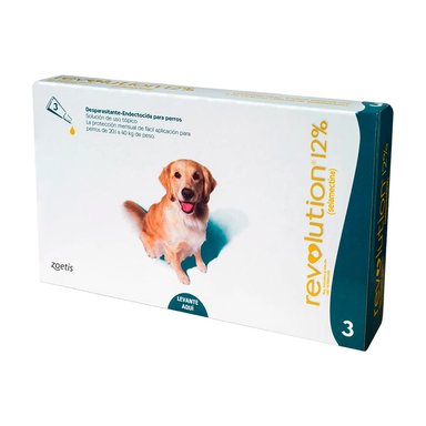 ANTIPULGAS PERRO REVOLUTION 0.12 2 ML UNIDAD 20.1 - 40 KG 3