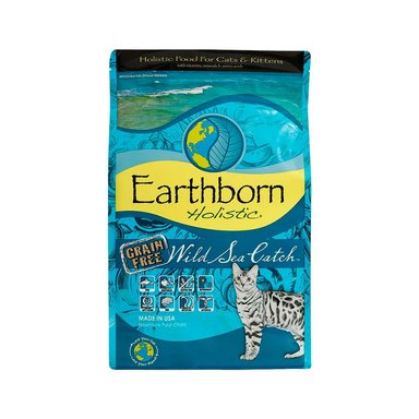 COMIDA SECA GATOS EARTHBORN HOLISTIC SABOR PESCA DEL MAR BOLSA 6.3KG