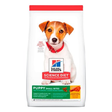 COMIDA SECA PERROS CACHORROS HILL'S PRESCRIPTION DIET BOLSA CROQUETAS PEQUEÑAS 2KG