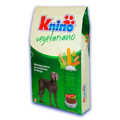 COMIDA SECA PERROS KNINO RAZA PEQUEÑA BOLSA ALÉRGICOS VEGETARIANO 15KG