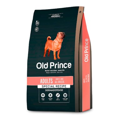 COMIDA SECA PERROS ADULTOS OLD PRINCE TODAS LAS RAZAS SABOR CORDERO BOLSA 15KG