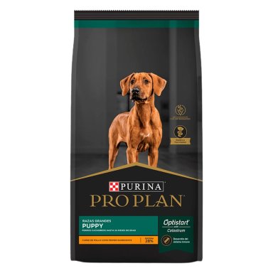 COMIDA SECA PERROS CACHORROS PURINA PROPLAN RAZA GRANDE BOLSA 15KG