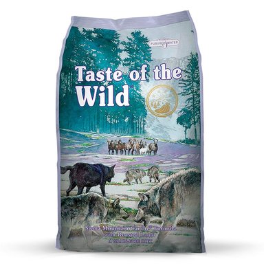 COMIDA SECA PERROS TASTE OF THE WILD SABOR CORDERO BOLSA 12KG