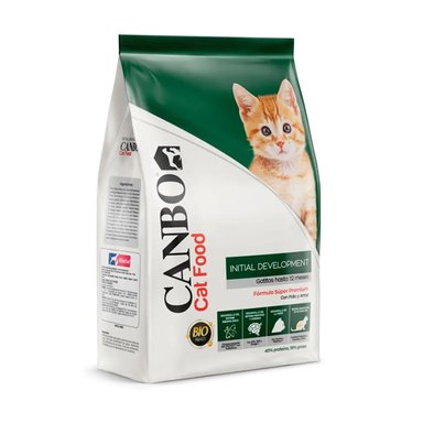 COMIDA SECA GATITOS CANBO BOLSA SUPER PREMIUM DESARROLLO INICIAL 7KG