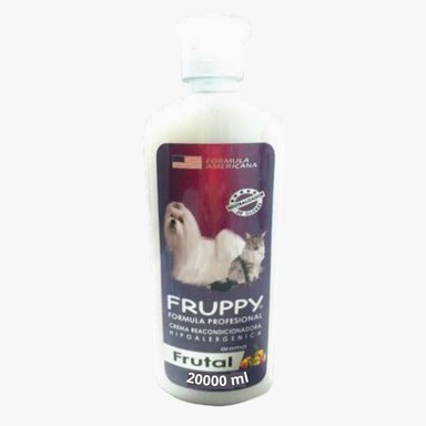 SHAMPOO PERRO FRUPPY FRUTAL EXTRA SUAVIDAD Y BRILLO GALÓN 20L