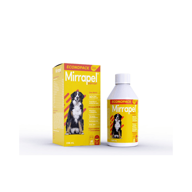 JARABE PERROS Y GATOS MIRRAPEL ADULTO 236ML CONTROL CAÍDA PELO MAYOR
