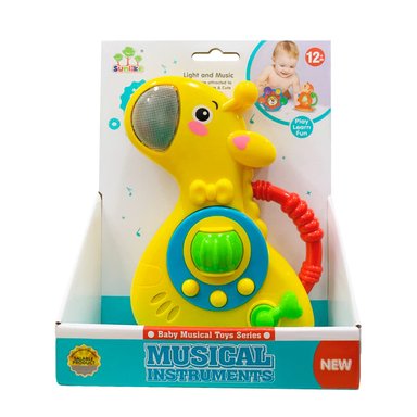 JUGUETE MUSICAL PARA BEBES INSTRUMENTOS EN FORMA DE JIRAFA