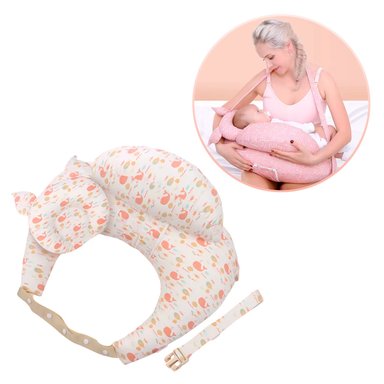 ALMOHADA DE LACTANCIA ERGONÓMICA 3 EN 1 SUAVE Y FUNCIONAL