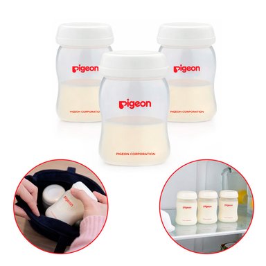 TAZA DE ALMACENAMIENTO PIGEON 160ML CONVERTIBLE EN BIBERÓN