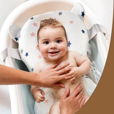 ALMOHADA PARA BAÑERA LA SONAJA BLANCO BEBÉ