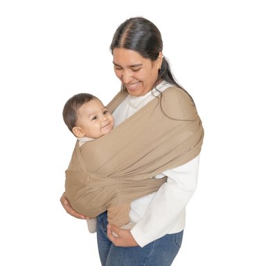 FULAR PRE ARMADO LA SONAJA BEBÉ BEIGE