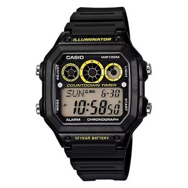 RELOJ CASIO HOMBRE DIGITAL AE-1300WH-1AVDF