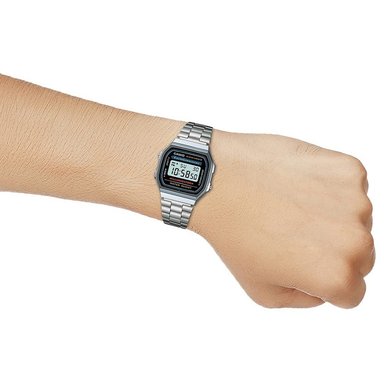 RELOJ CASIO UNISEX DIGITAL A168WA-1WDF - 3