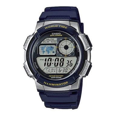 RELOJ CASIO HOMBRE DIGITAL AE-1000W-2AVDF AZUL