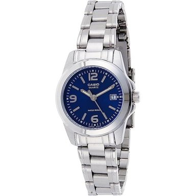 RELOJ CASIO MUJER ANÁLOGO LTP-1215A-2ADF PLATA