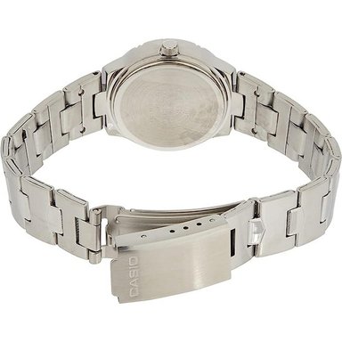 RELOJ CASIO MUJER ANÁLOGO LTP-1241D-4A3DF PLATA - 2