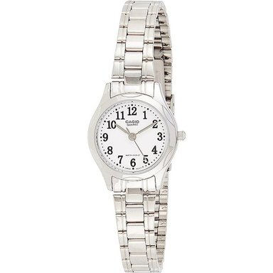 RELOJ CASIO MUJER ANÁLOGO LTP-1275D-7BDF PLATA