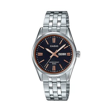 RELOJ CASIO MUJER ANÁLOGO LTP-1335D-1A2VDF PLATA